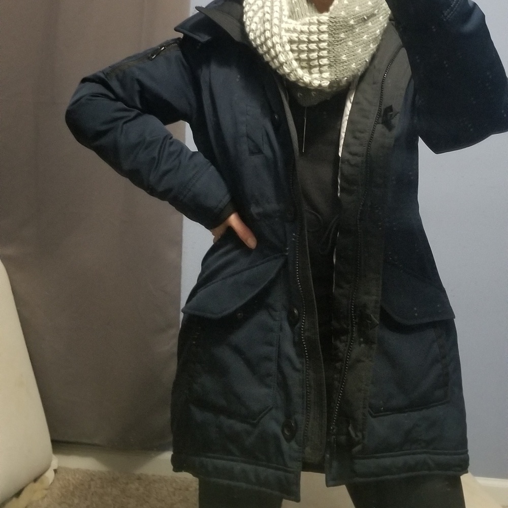Hollister down jacket